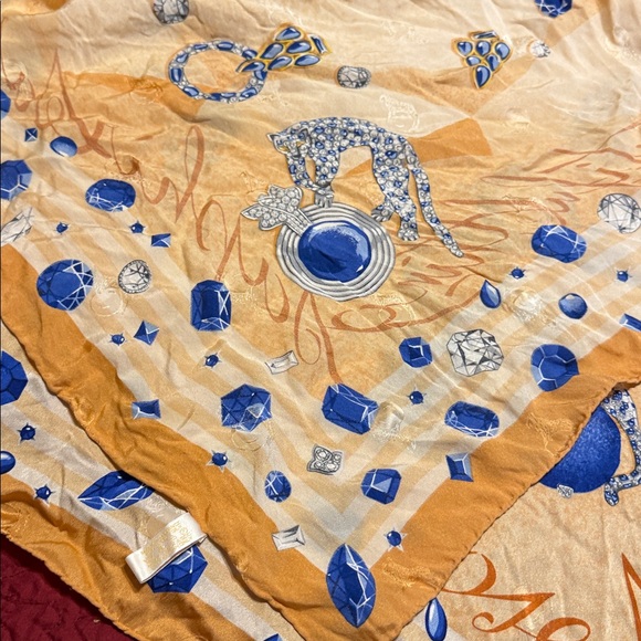 Cartier Silk Scarf With Bag - Picture 12 of 13